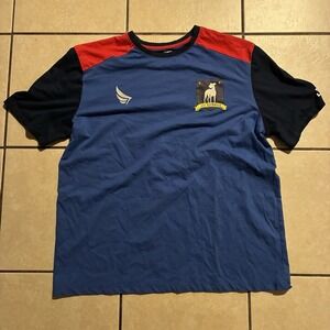 AFC Richmond Ted Lasso Unisex Large Blue Graphic Short Sleeve T-Shirt